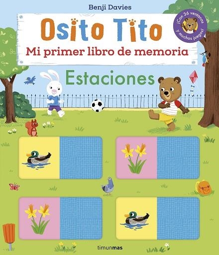 OSITO TITO MI PRIMER LIBRO DE MEMORIA ESTACIONES | 9788408303893 | BENJI DAVIES