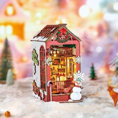BOOK NOOK & WONDERLAND CHRISTMAS INDOOR SCENE | 6946785121087 | ROBOTIME