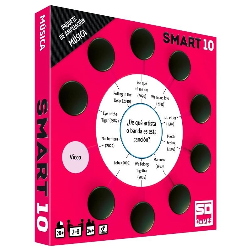 SMART 10 MUSICA PAQUETE DE AMPLIACION | 8435450255021 | SD GAMES