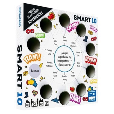 SMART 10 SUPERHEROES PAQUETE DE AMPLIACION | 8435450255069 | SD GAMES