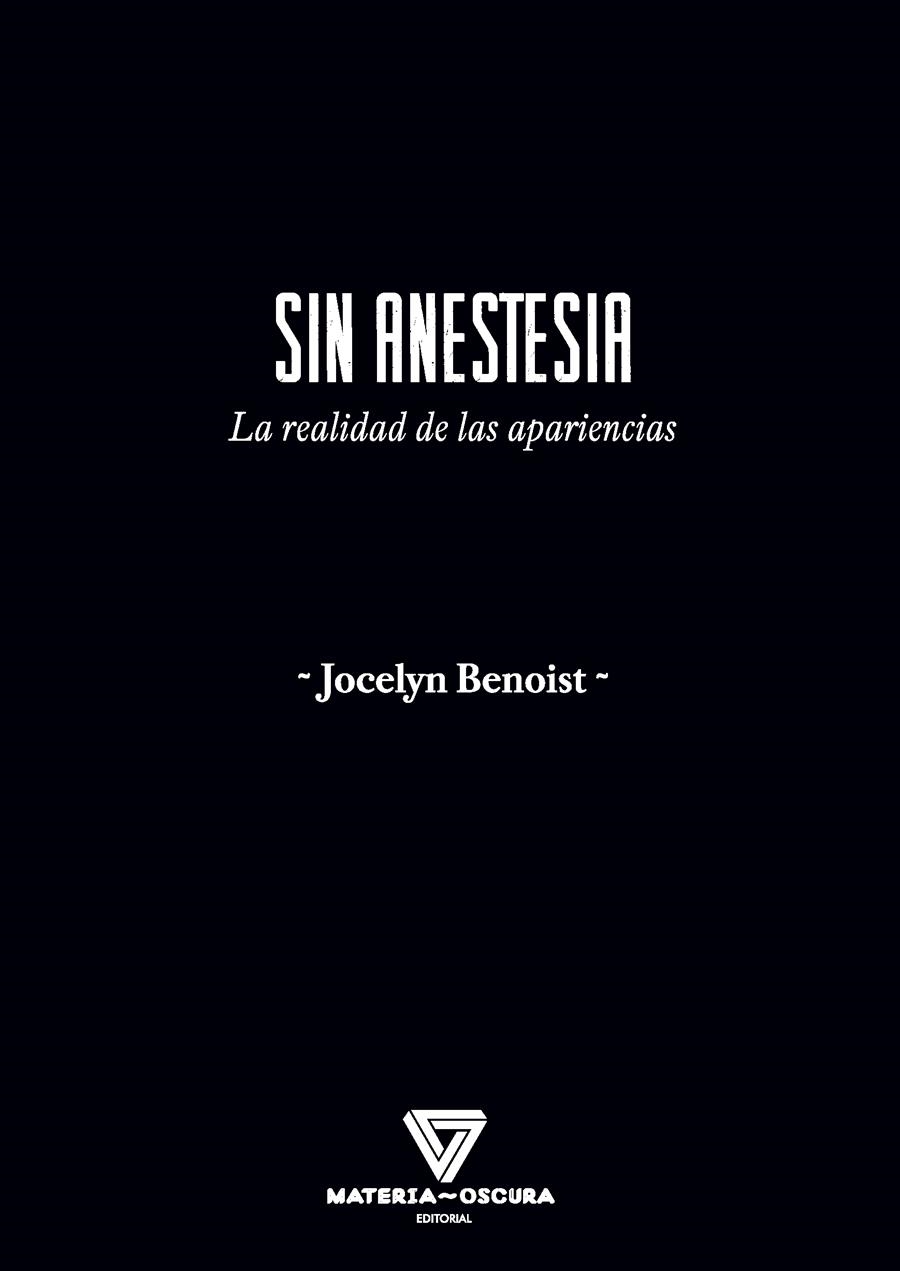 Sin anestesia | 9788412703481 | Jocelyn Benoist