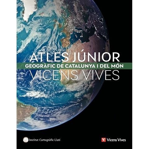ATLES JUNIOR GEOGRAFIC DE CATALUNYA I DEL MON | 9788410960954 | INSTITUT CARTOGRAFIC LLATI