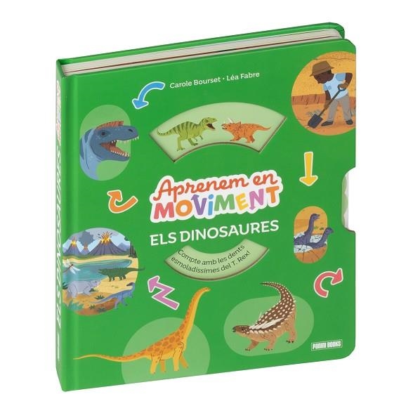 APRENEM EN MOVIMENT ELS DINOSAURES | 9788410518704 | CAROLE BOURSET