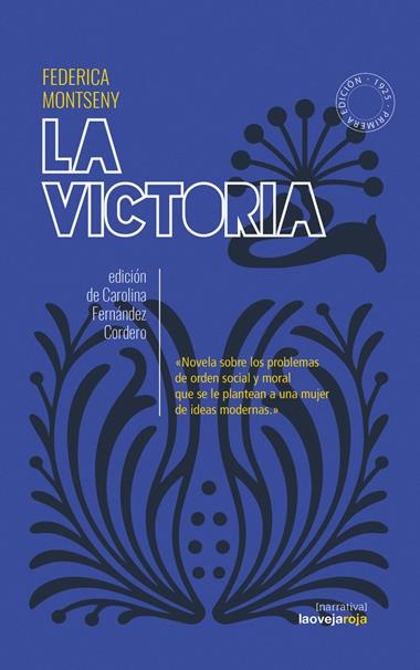 La victoria | 9788416227853 | FEDERICA MONTSENY