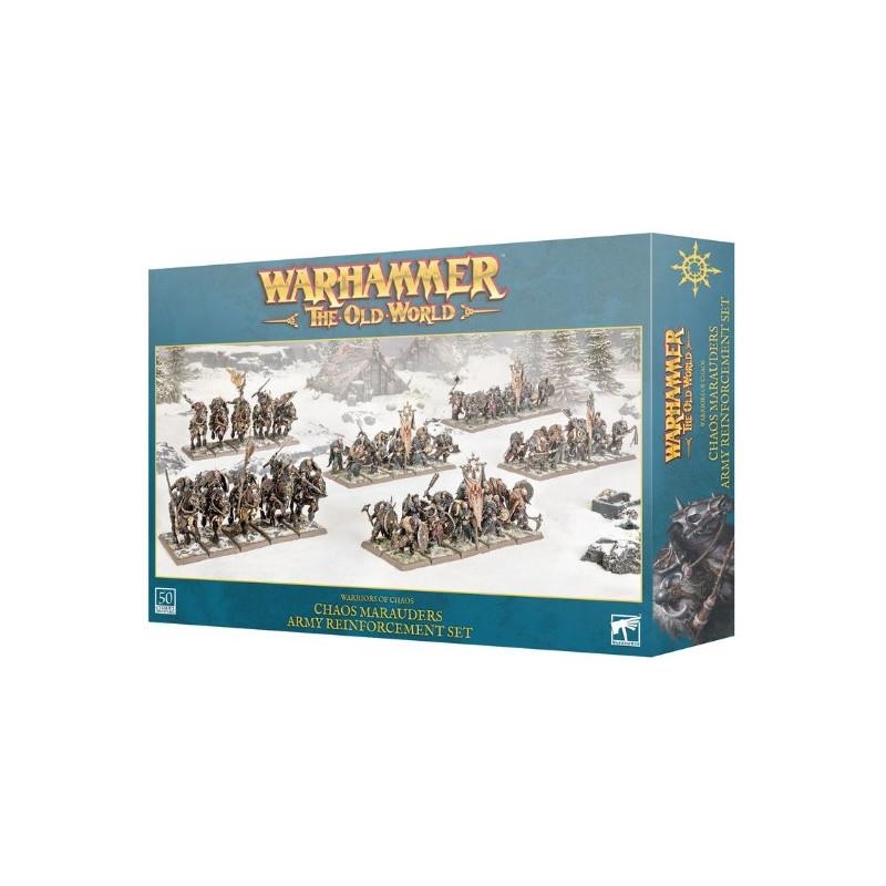 WARRIORS OF CHAOS CHAOS MARAUDERS ARMY REINFORCEMENT SET | 5011921253234 | GAMES WORKSHOP