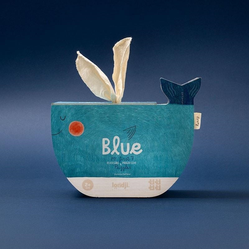 BLUE MY FURST 7 PUZZLES REVERSIBLE & PROGRESSIVE | 8436580429740 | TXELL DARNE