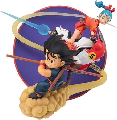 SON GOKU & BULMA FIGURA 18 CM DRAGON BALL FIGUARTS | 4573102673428 | BANDAI NAMCO & SD DISTRIBUCIONES