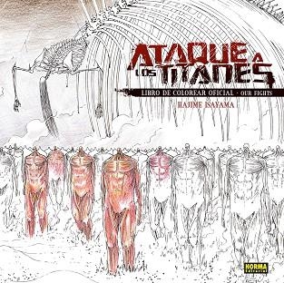 ATAQUE A LOS TITANES LIBRO DE COLOREAR OFICIAL 01 | 9788467979718 | HAJIME ISAYAMA