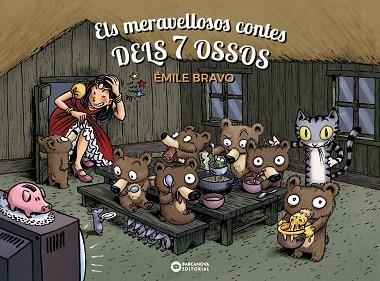 ELS MERAVELLOSOS CONTES DELS 7 OSSOS | 9788448965778 | EMILE BRAVO