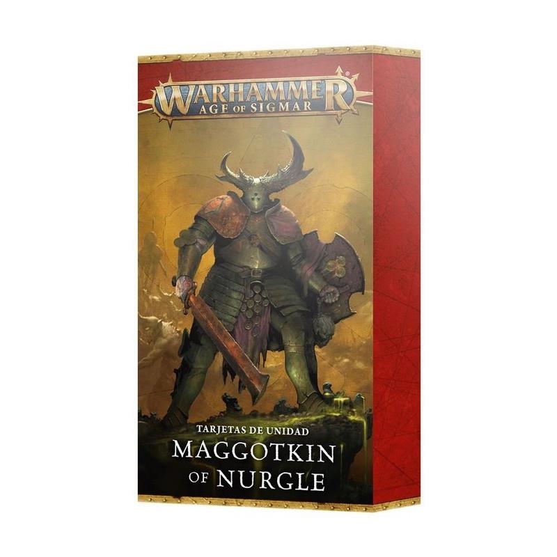 TARJETAS DE UNIDAD: MAGGOTKIN NURGLE ESP | 5011921267385 | GAMES WORKSHOP