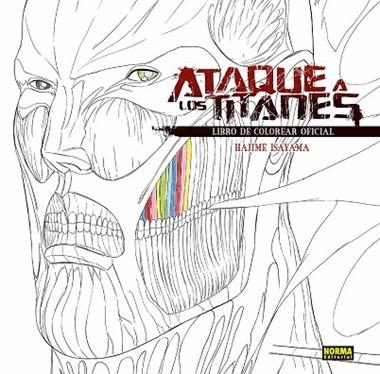 ATAQUE A LOS TITANES LIBRO DE COLOREAR OFICIAL 02 | 9788467979725 | HAJIME ISAYAMA