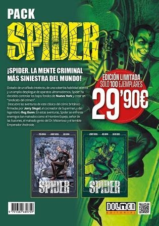 PACK THE SPIDER 01 02 | 9791387689759 | JERRY SIEGEL & KEN MENNELL & MARK MILLAR