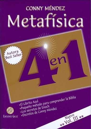 METAFISICA 4 EN 1 VOL III | 9789803690991 | CONNY MENDEZ