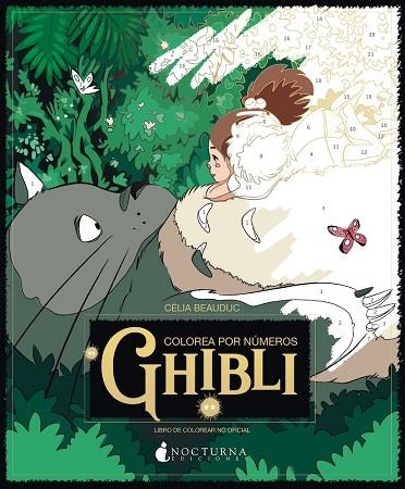 COLOREA POR NUMEROS STUDIO GHIBLI | 9791387690311 | CELIA BEAUDUC