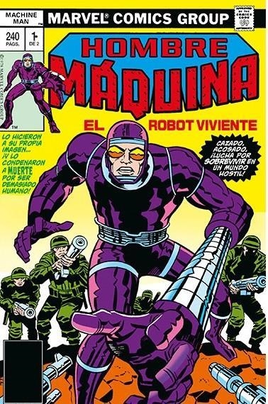 TPB HOMBRE MAQUINA 01 de 02  MARVEL LIMITED EDITION | 9788410497832 | JACK KIRBY