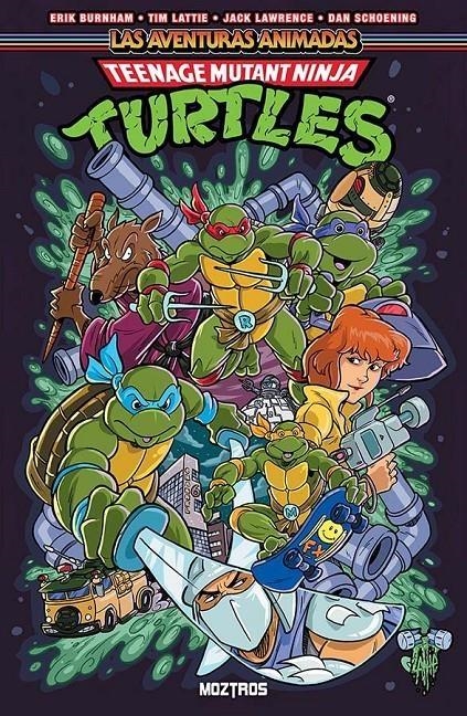 TEENAGE MUTANT NINJA TURTLES LAS AVENTURAS ANIMADAS 02 | 9791387953256 | ERIK BURNHAM