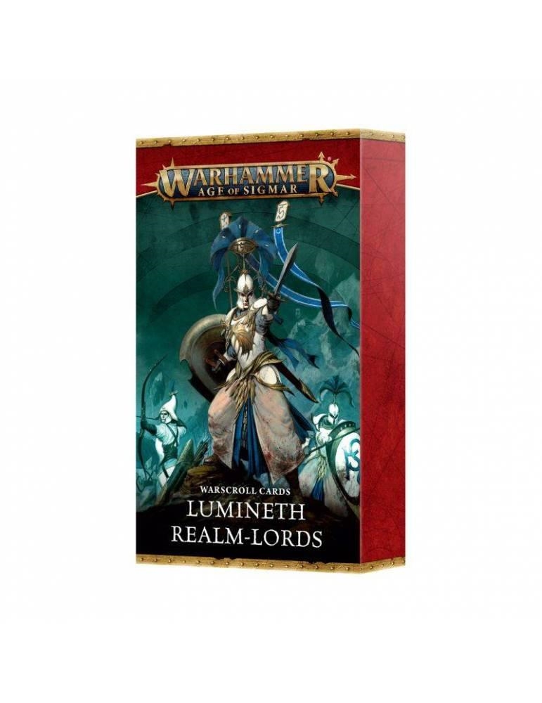WARSCROLL CARDS: LUMINETH REALMLORDS ENG | 5011921254002 | GAMES WORKSHOP
