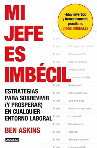 Mi jefe es imbecil | 9788403526303 | Ben Askins