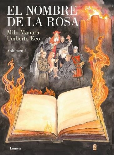 El nombre de la rosa 02 | 9788426425713 | Umberto Eco Milo Manara