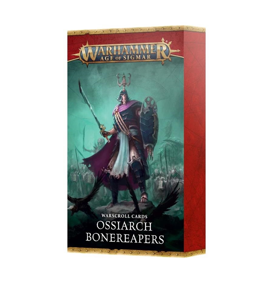 WARSCROLL CARDS:OSSIARCH BONEREAPERS ENG | 5011921185290 | GAMES WORKSHOP