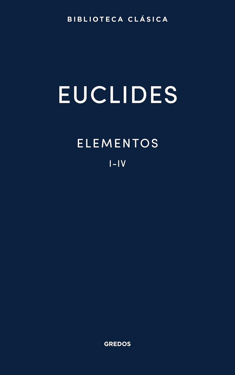 Elementos I IV | 9788424941345 | Euclides