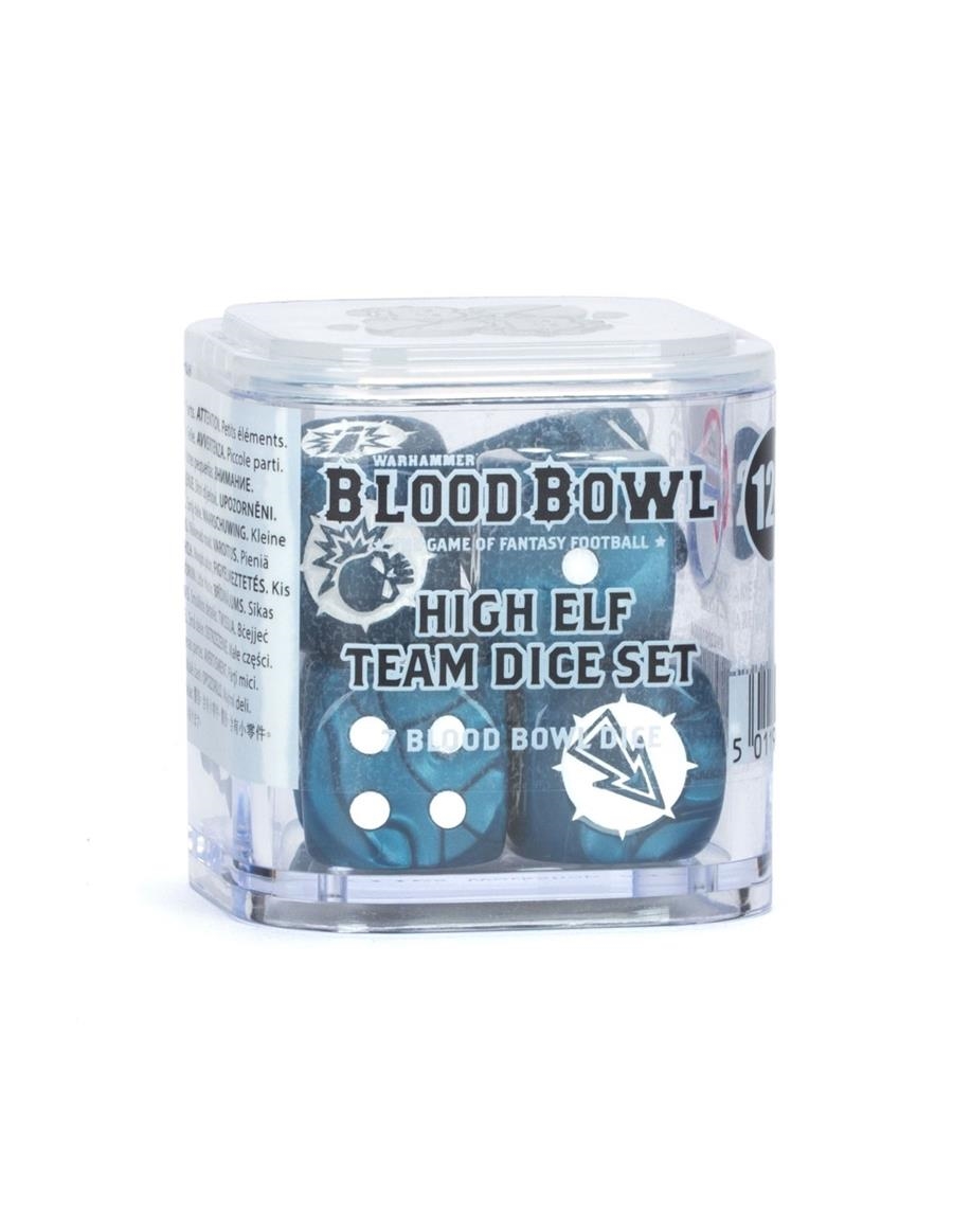 BLOOD BOWL: HIGH ELF TEAM DICE SET | 5011921257881 | GAMES WORKSHOP