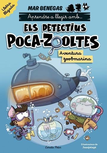APRENDRE A LLEGIR AMB ELS DETECTIUS POCA-ZOOLTES LLETRA LLIGADA 01 AVENTURA ZOOB | 9791387903992 | MAR BENEGAS
