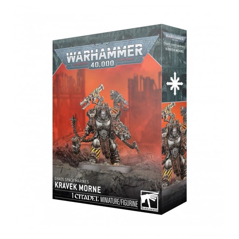 CHAOS SPACE MARINES: KRAVEK MORNE | 5011921259267 | GAMES WORKSHOP