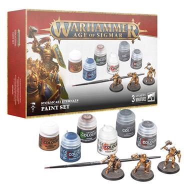 AOS S/E + PAINT SET ENG/SPA/PORT/LATV/RM | 5011921260157 | GAMES WORKSHOP