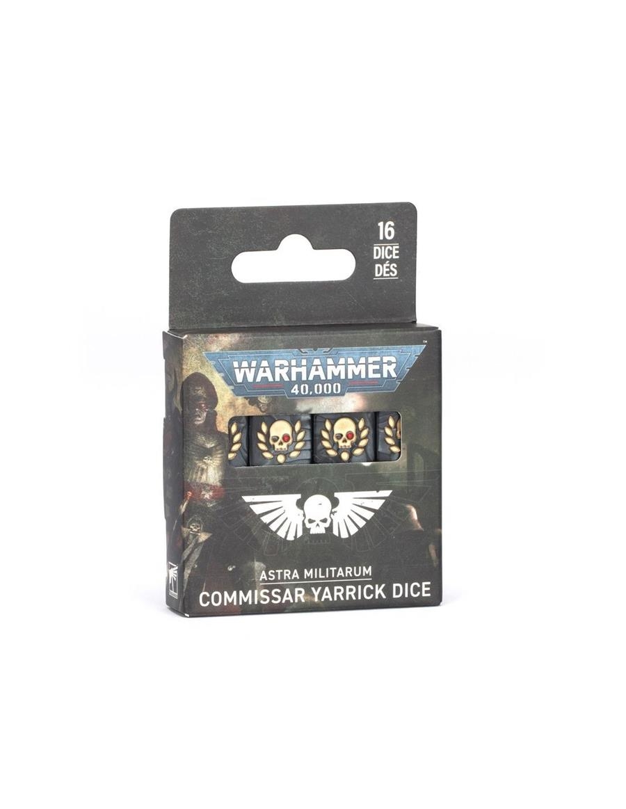 ASTRA MILITARUM: COMMISSAR YARRICK DICE | 5011921257966 | GAMES WORKSHOP