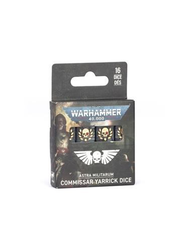 ASTRA MILITARUM: COMMISSAR YARRICK DICE | 5011921257966 | GAMES WORKSHOP