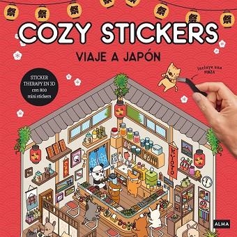 Viaje a Japon & Cozy stickers | 9791387752538 | Alain Boyer