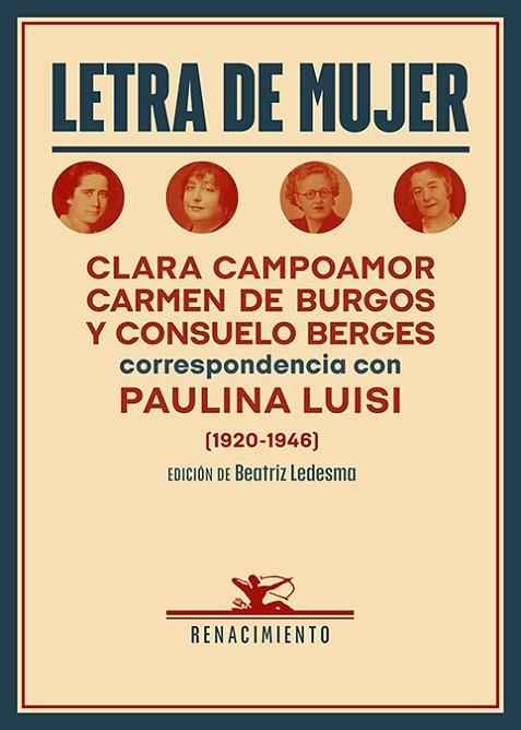 Letra de mujer | 9791387939854 | CONSUELO BERGES & CARMEN DE BURGOS & CAMPO
