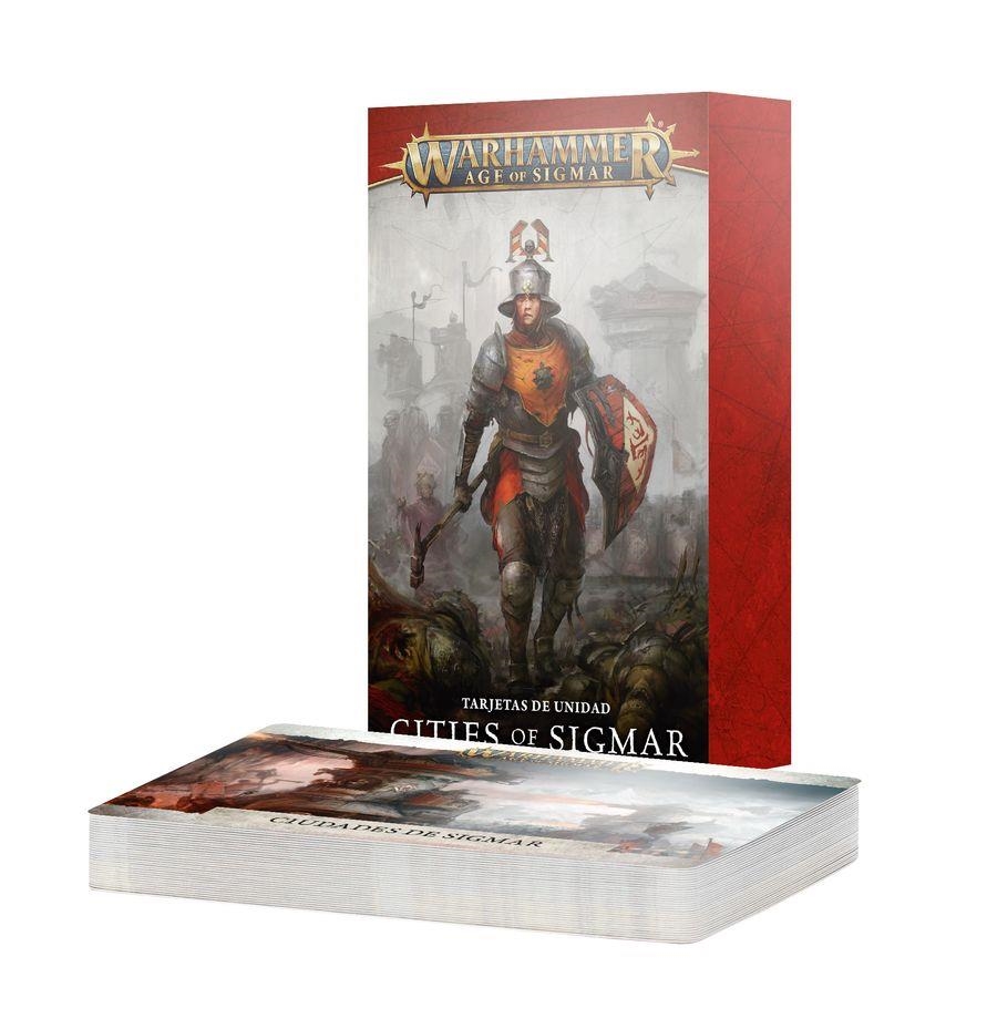 TARJETAS DE UNIDAD: CITIES OF SIGMAR ESP | 5011921216444 | GAMES WORKSHOP