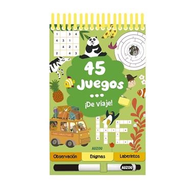 45 JUEGOS DE VIAJE | 9782733850206 | VVAA
