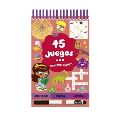 45 JUEGOS MIENTRAS ESPERO | 9782733850213 | VVAA