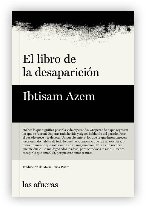 El libro de la desaparicion | 9791399131123 | IBTISAM AZEM