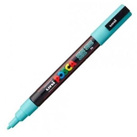 POSCA PC-3M AQUA GREEN BULLET SHAPED | 4902778249307 | UNI POSCA