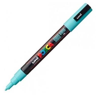 POSCA PC-3M AQUA GREEN BULLET SHAPED | 4902778249307 | UNI POSCA
