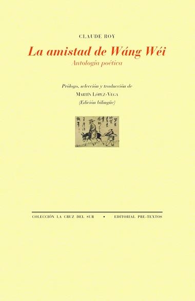 La Amistad de Wang Wei | 9791388054204 | Claude Roy