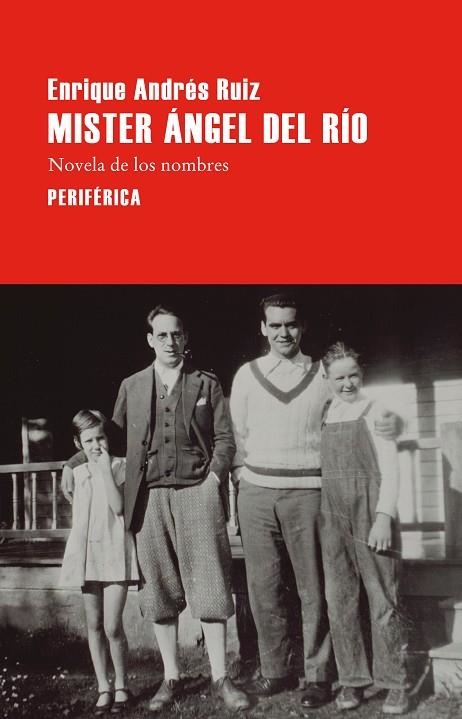 Mister Angel del Rio | 9788410171855 | ENRIQUE ANDRES RUIZ