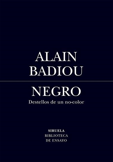Negro | 9791388032127 | Alain Badiou