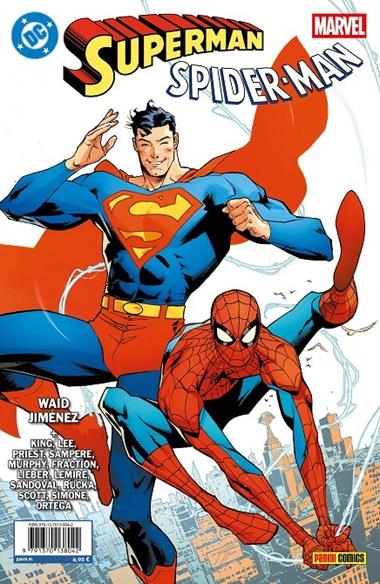 SUPERMAN & SPIDER MAN 01 JORGE JIMENEZ | 9791370138042 | MARK WAID & JIM LEE & GREG RUCKA