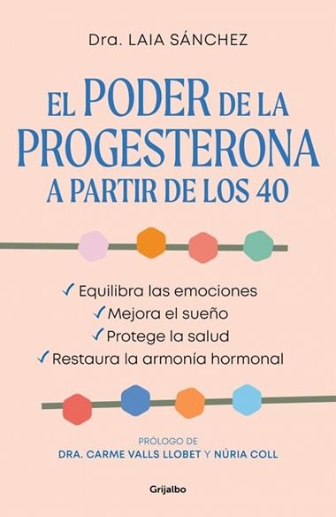 EL PODER DE LA PROGESTERONA A PARTIR DE LOS 40 | 9788425372063 | DRA. LAIA SANCHEZ