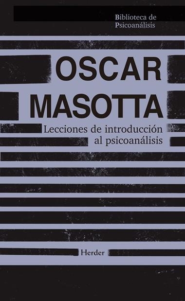 LECCIONES DE INTRODUCCIoN AL PSICOANaLISIS | 9788425454486 | OSCAR MASOTTA