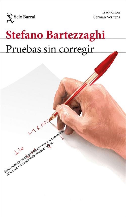 Pruebas sin corregir | 9788432250880 | Stefano Bartezzaghi & Pier Mauro Tamburini