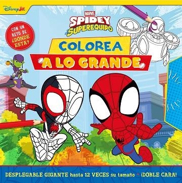 Spidey y su superequipo Colorea a lo grande | 9788410362307 | Marvel