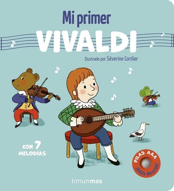 Mi primer Vivaldi Con 7 melodias | 9788408316077 | Severine Cordier