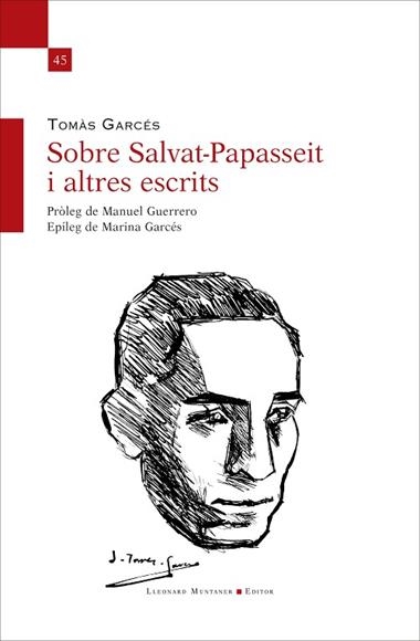 SOBRE SALVAT-PAPASSEIT I ALTRES ESCRITS | 9788410377967 | TOMAS GARCES
