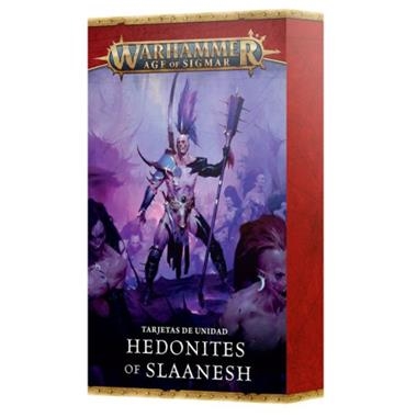 TARJETAS DE UNIDAD:HEDONITES OF SLAANESH | 5011921275137 | GAMES WORKSHOP